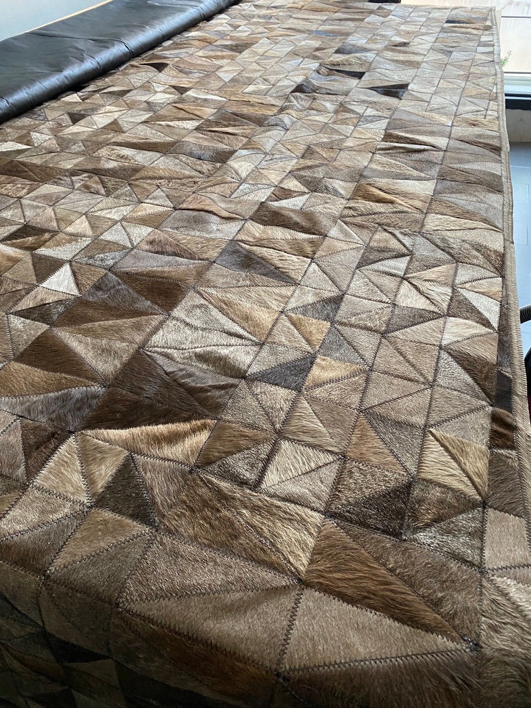 custom made cowhide rugs