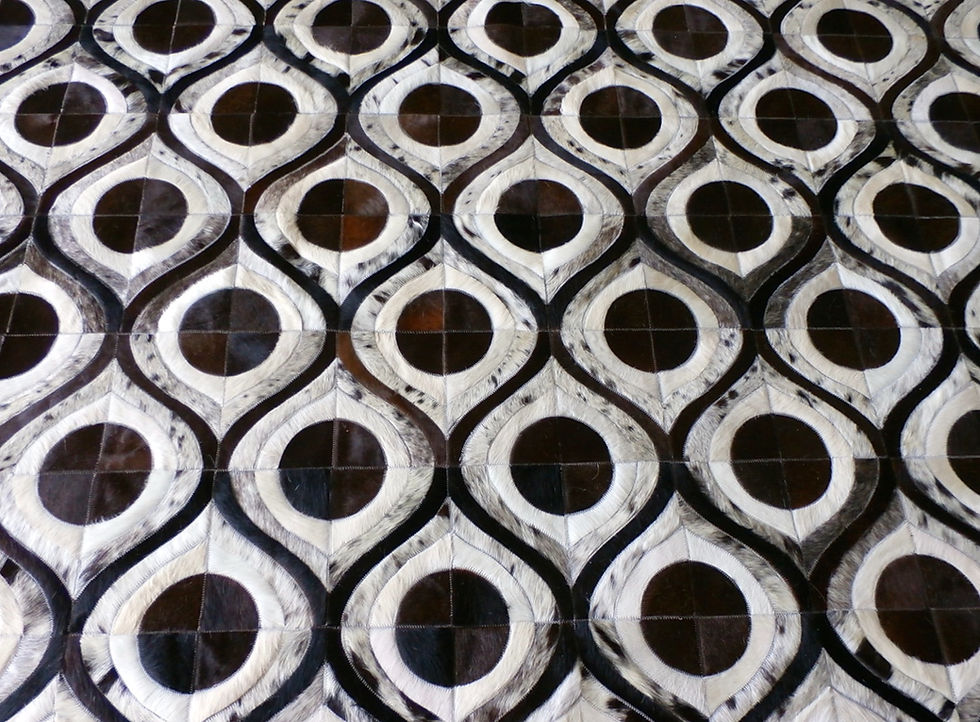 Thumbnail: Handmade Pompeya rug featuring exotic North African motifs by Lifestyle by Cara