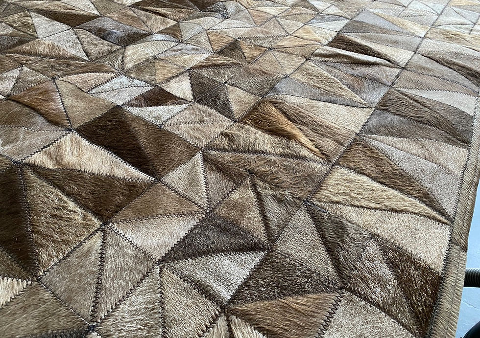 Thumbnail: custom made cowhide rugs