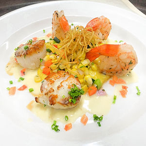 Scallop & Gulf Shrimp Platter
