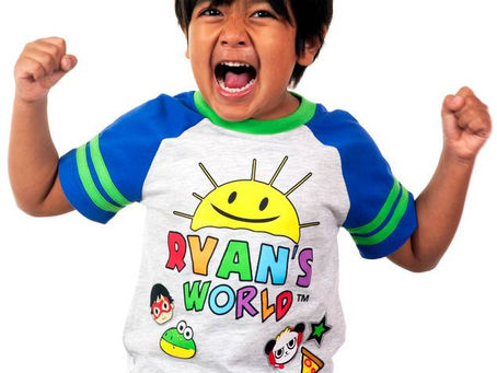 El youtuber de 7 años ganó 22 millones de dólares este año