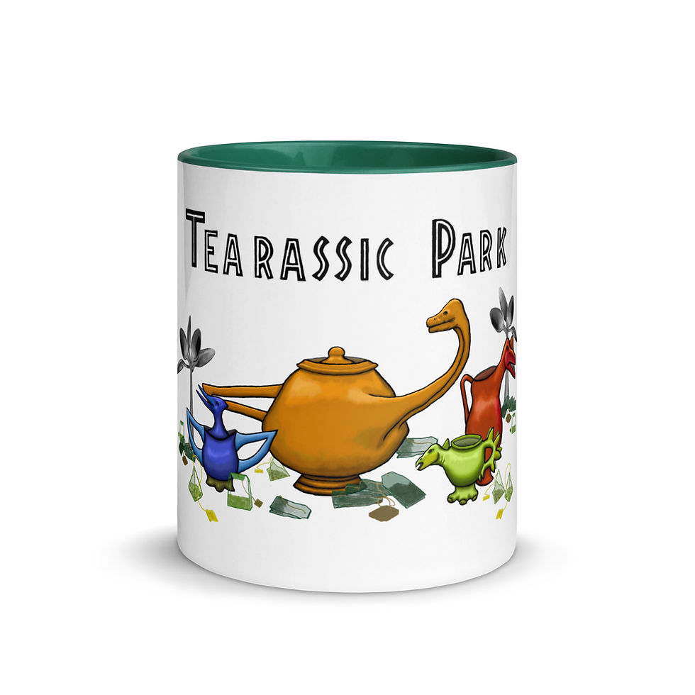 Thumbnail: Tearassic park mug, tea with dinosaurs