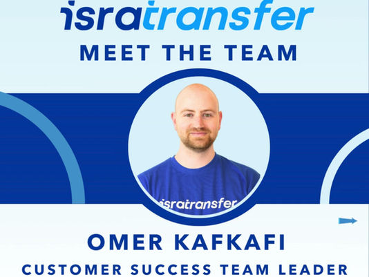 Meet the IsraTransfer Team - Omer