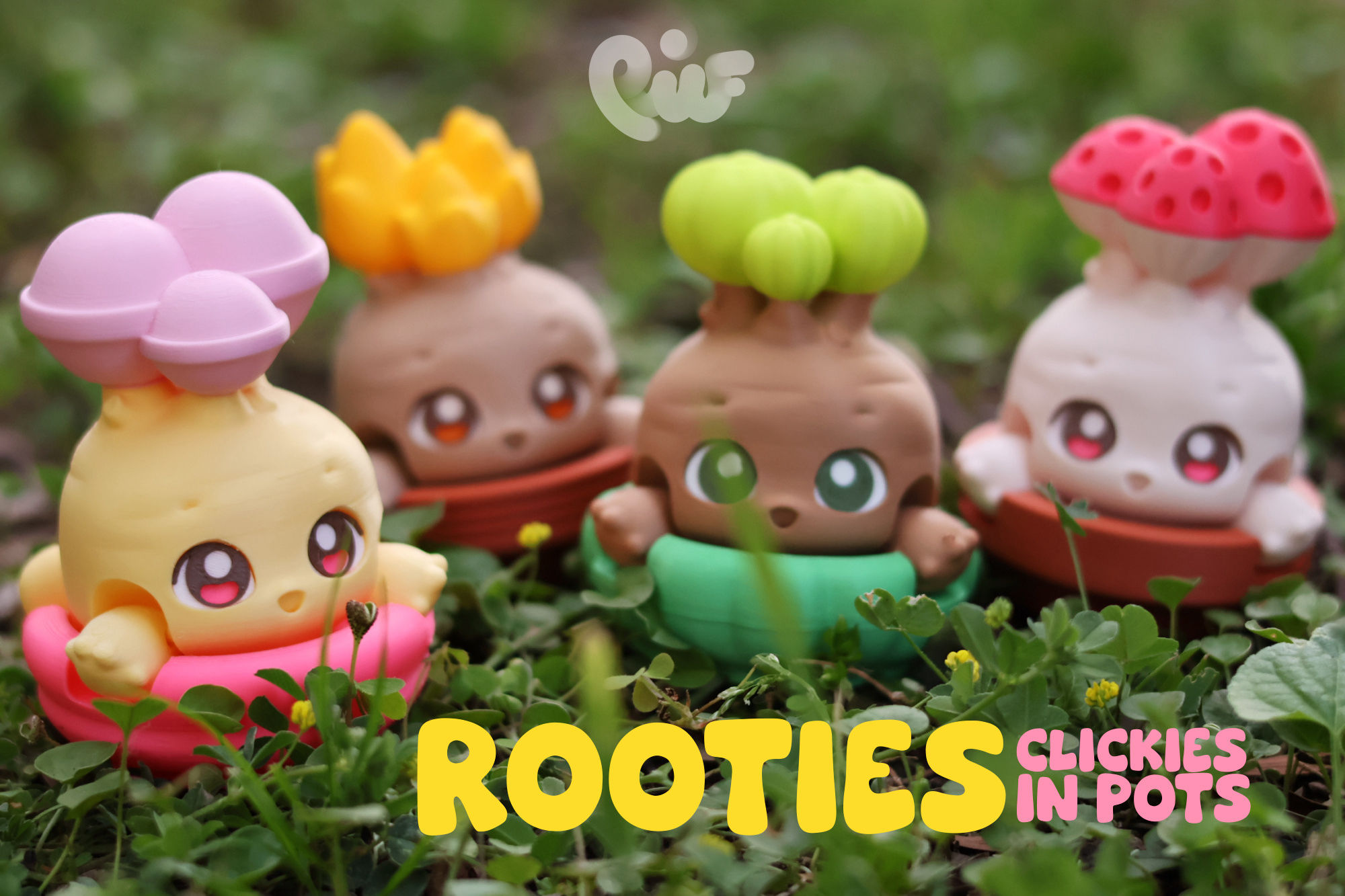 Puffypuff « Rooties clickies and pots » modèle surprise