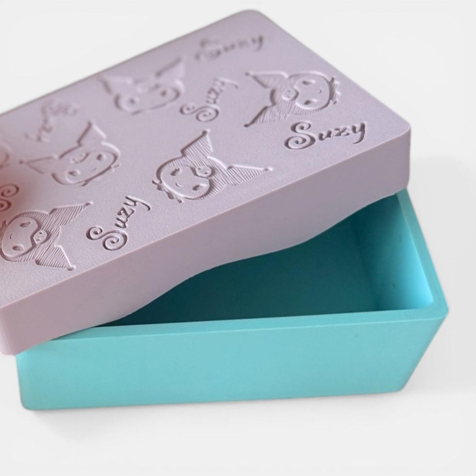 Miniature : Boîte à goûter sèche personnalisée Solide