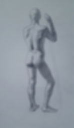 Male Figure With Pole