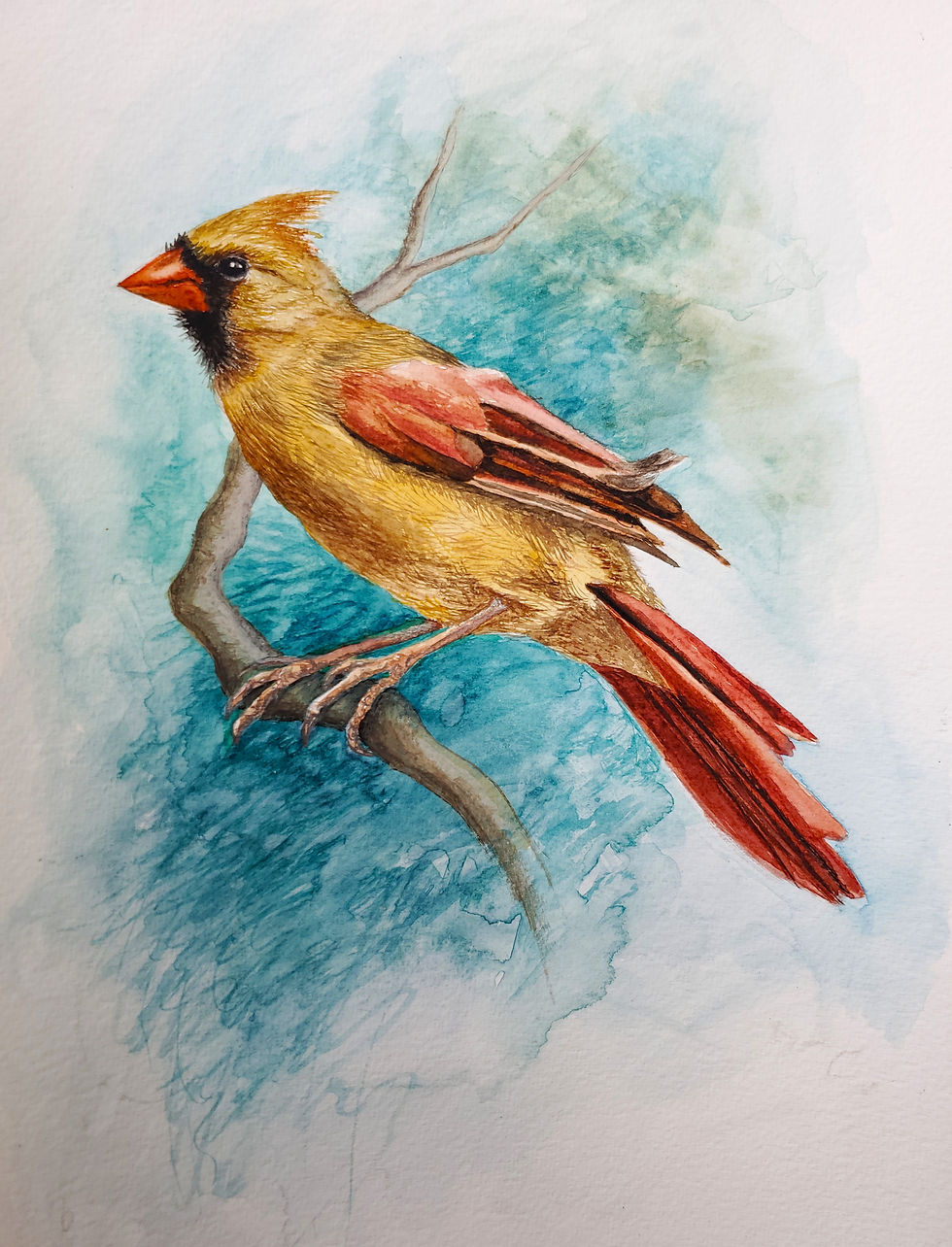 Visitor 2. Watercolor