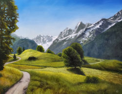 On the Path (Soglio, Switzerland)