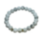 Men's Howlite gemstone bracelet