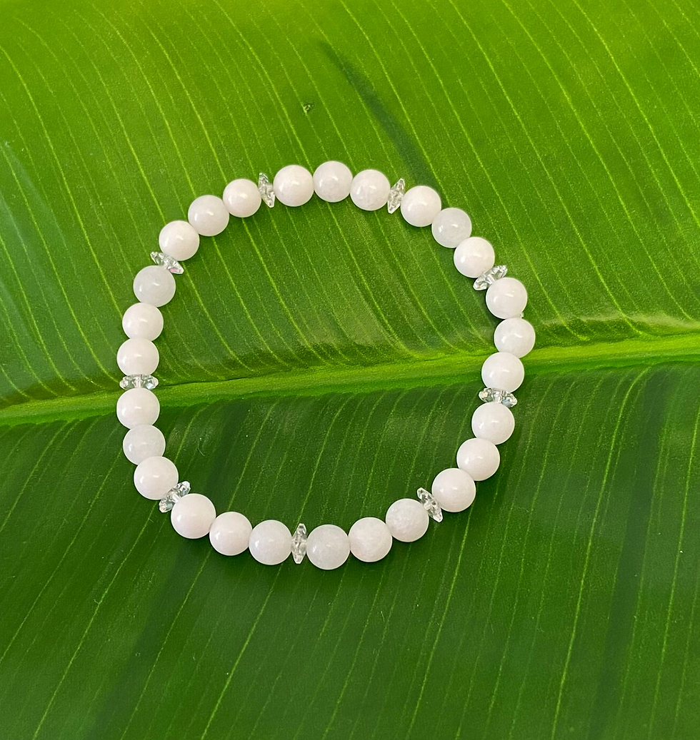 Thumbnail: Agate & Jade Bracelet Set