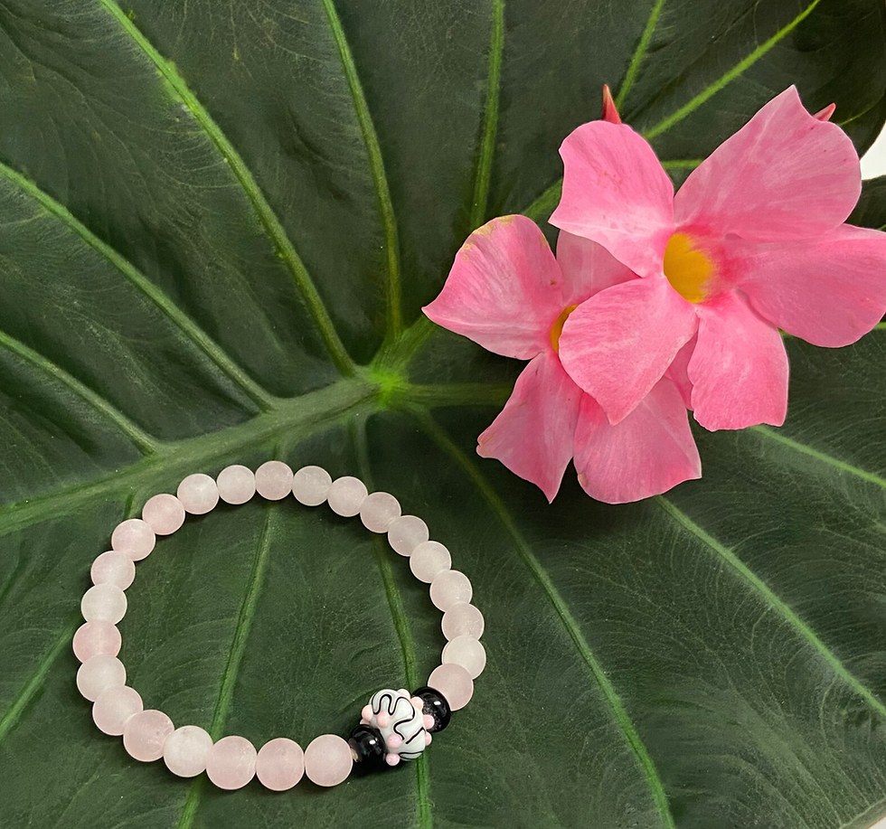 Thumbnail: Stackable Jade bracelet set