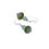 Thumbnail: Lampwork bead earrings