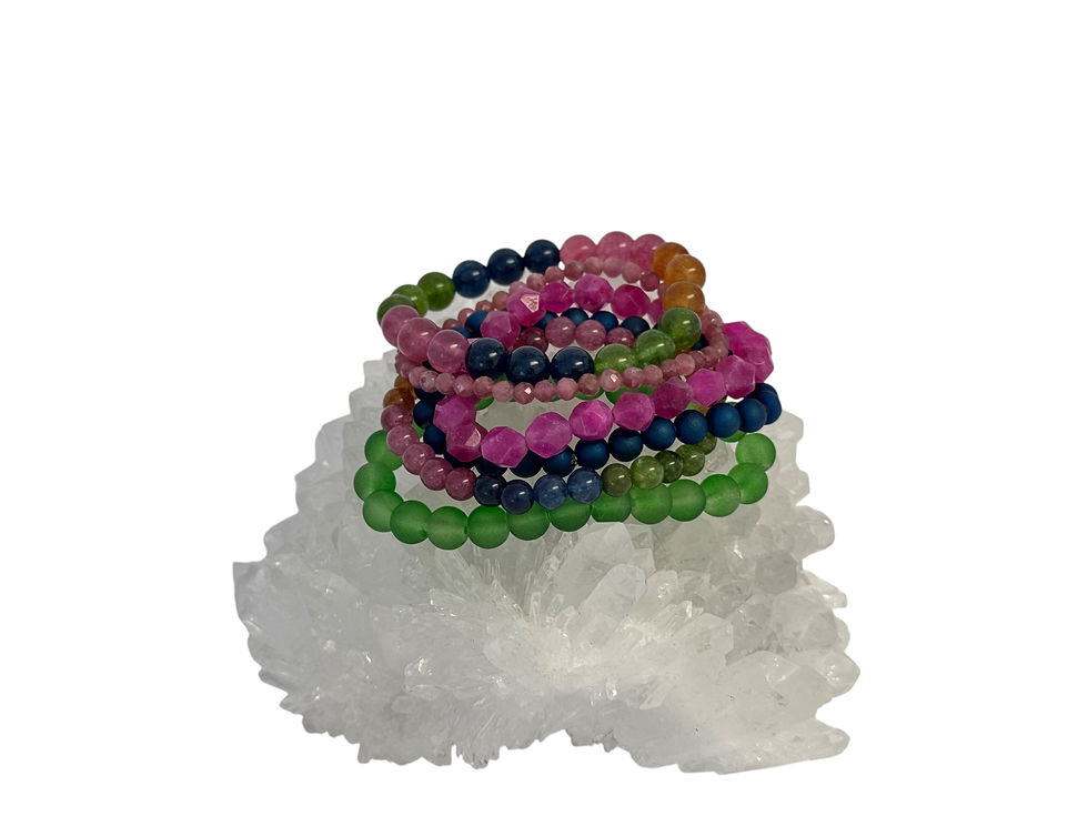 Thumbnail: Bracelet stack on crystal