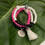 Thumbnail: White Jade & Black Obsidian Bracelet Set