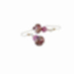 Lampwork glass earrings