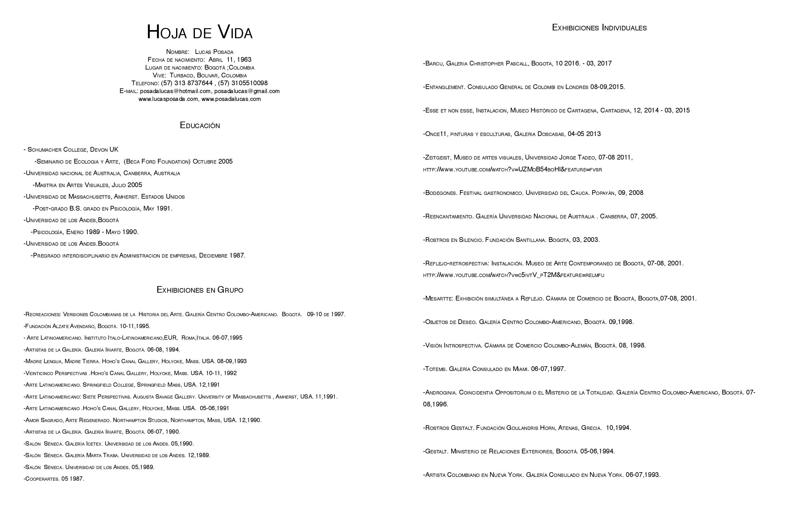 Curriculum Vitae Kairos