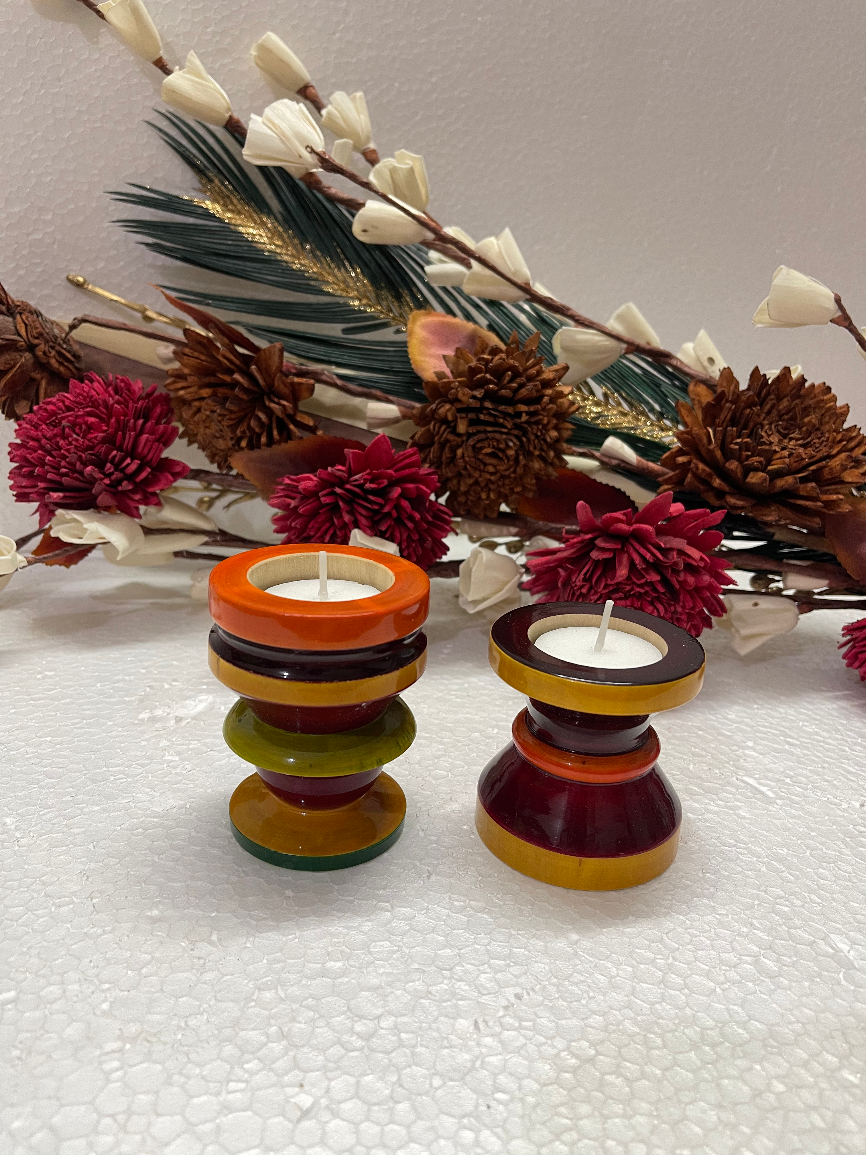 Etikoppaka Tea Candle Holders (Each Piece) Without Candle 