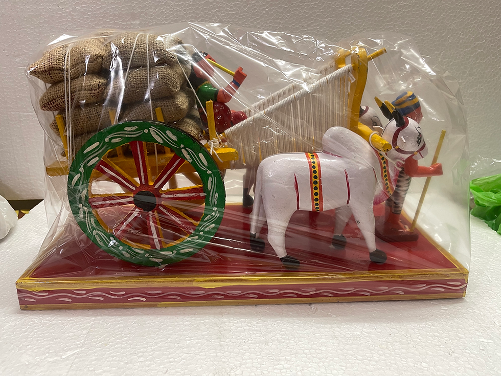 Thumbnail: Kondapalli Bullock Cart 18’ inches
