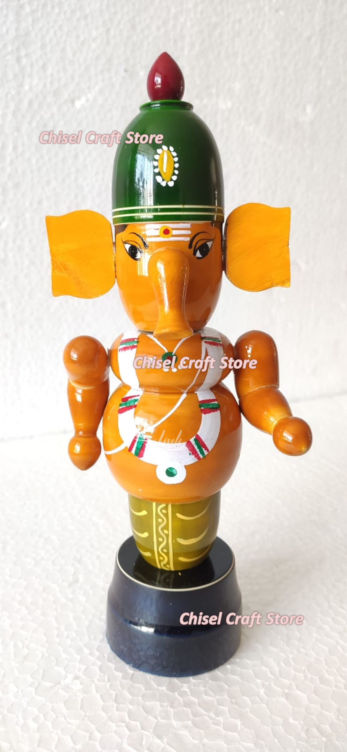 Etikoppaka Standing Ganesh Big(Single)