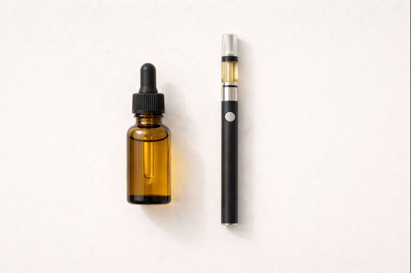 Cannabidiol Einnahmeformen im Vergleich: Öl, Vape