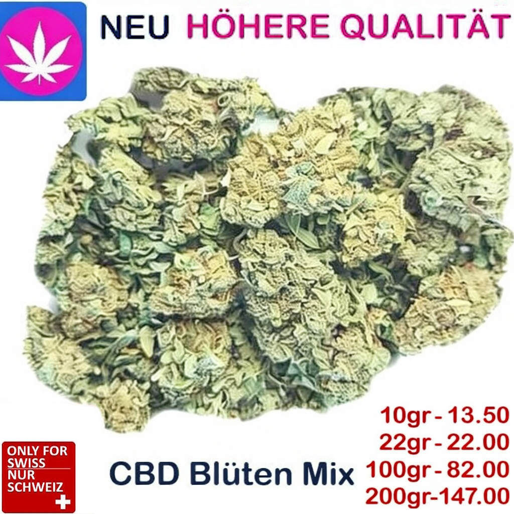 CBD Blüten Mix Schweiz Aktion