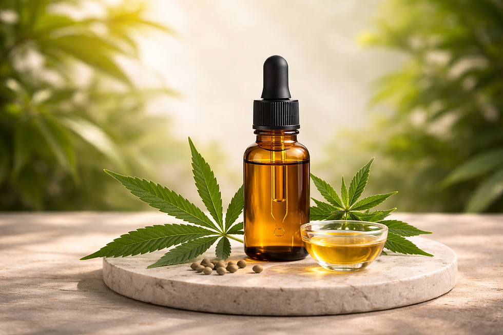 CBD Öl Schweiz neutral Hanfblatt natürliches Produkt ohne THC Wirkung
