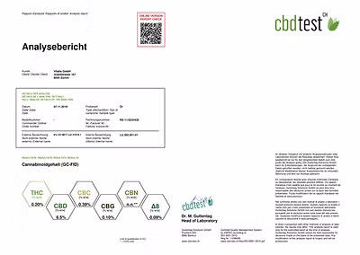 Miniaturbild: CBD Öl Europa 6,5 % – laborgeprüftes Full Spectrum CBD Öl