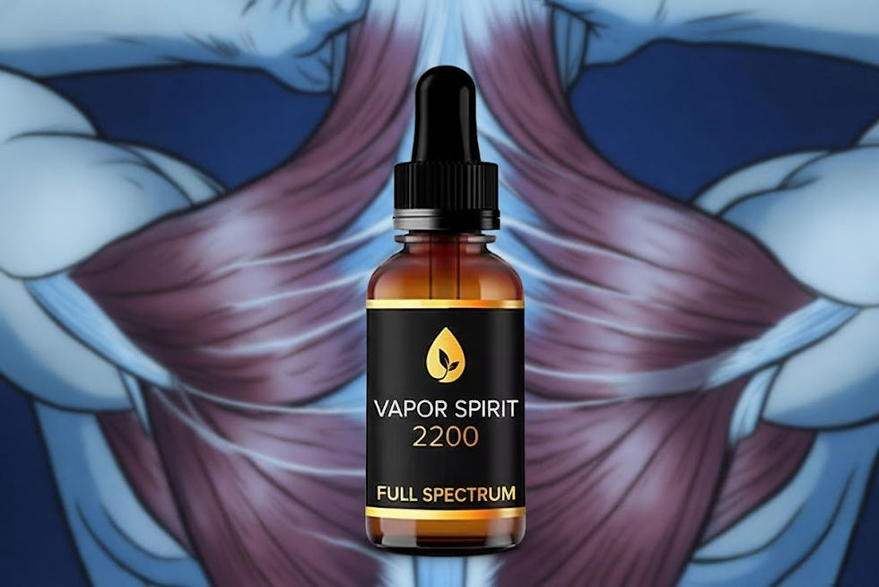Vaporspirit Cannabidiol Öl – natürliche Unterstützung bei Muskelkater