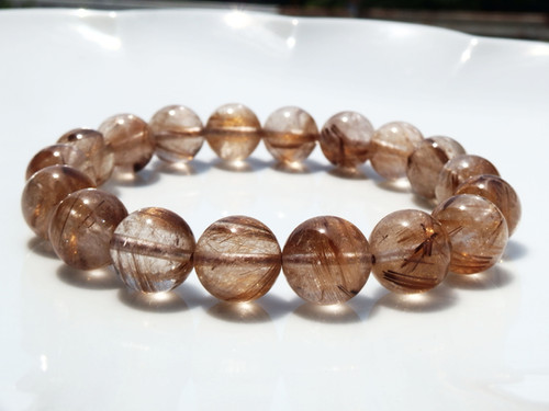お手頃なタイガールチルたん タイガー・ルチルクォーツ11mm | Gems