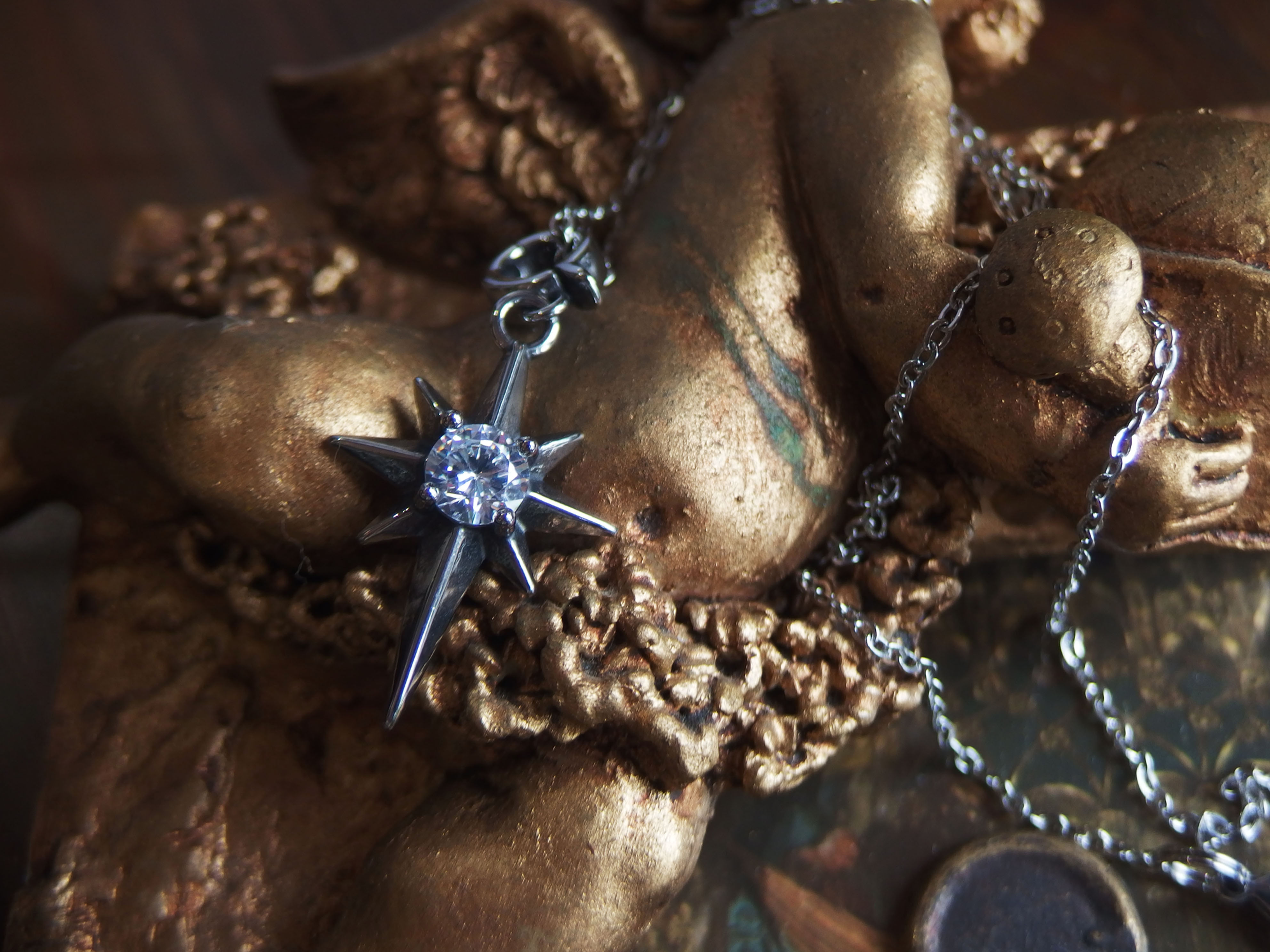 目に見えない導き・一等星を胸元に 【サージカルステンレス316L素材】