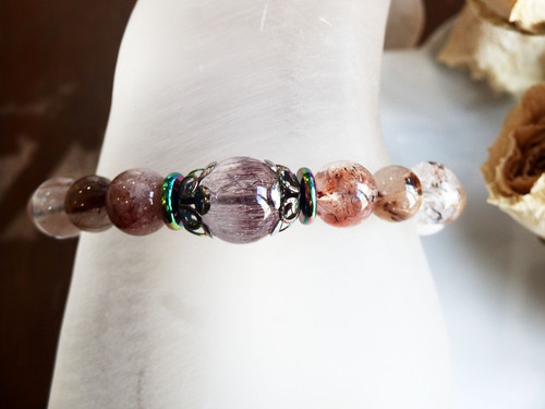 ブラジル産スーパーセブン13mmとタイガールチルクォーツ9mm ① | Gems