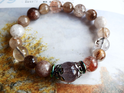 ブラジル産スーパーセブン13mmとタイガールチルクォーツ9mm ① | Gems