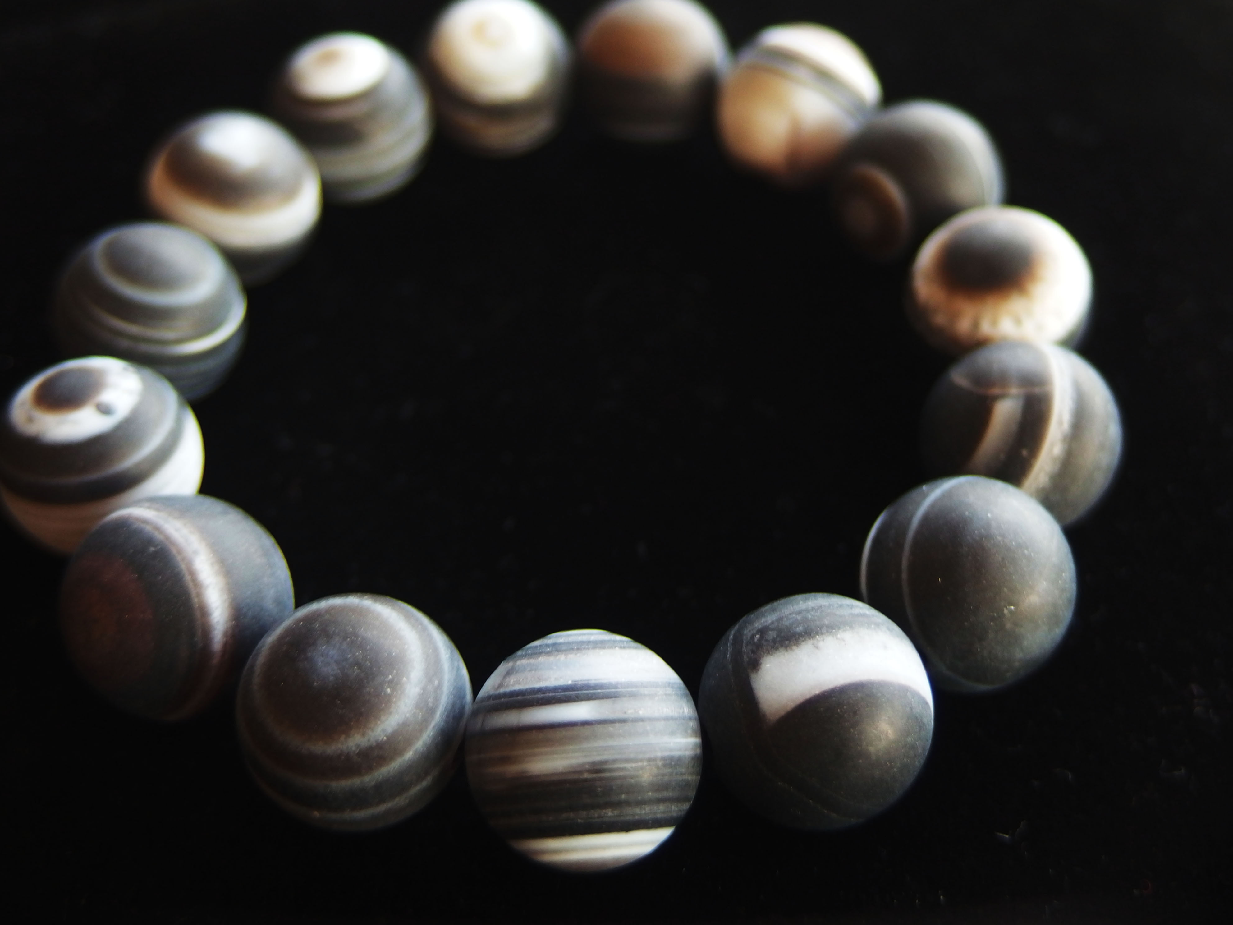 フロスト天眼石AAA 14mm