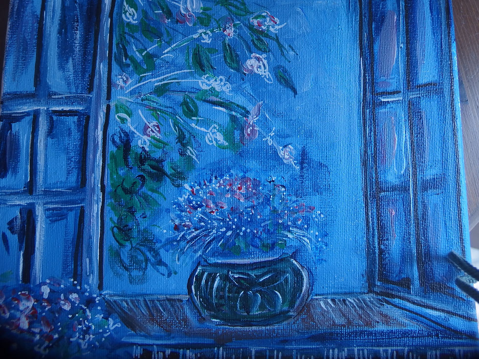 섬네일: ラリマー(スクエア)厳選 bracelet【3本あり】