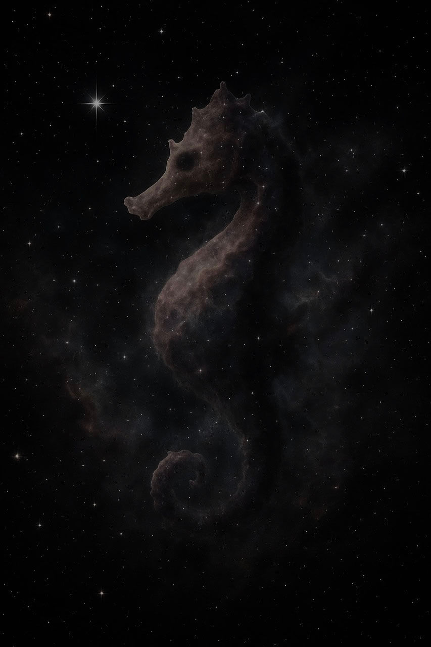 섬네일: seahorse (竜の落とし子)ベルトフック・キーホルダー【真鍮製】