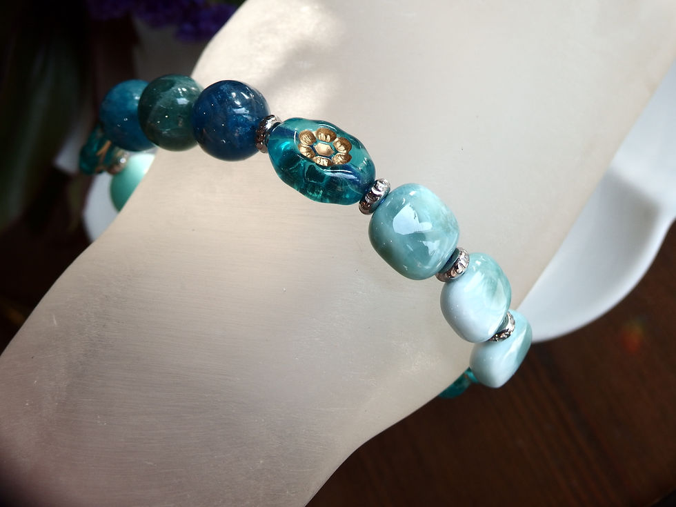 ラリマー 10mm 17cm 0117 ラリマー（10mm 17.5cm）