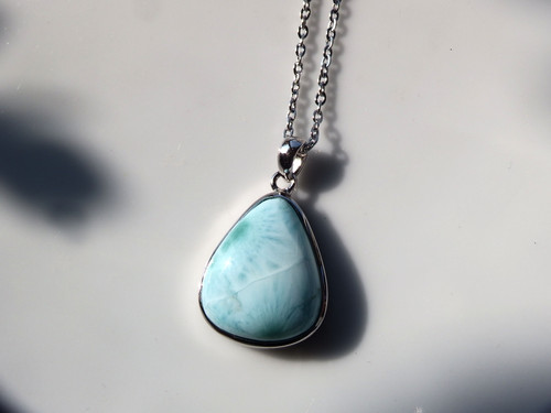 高品質ラリマーnecklace【silver925素材】 | Gems