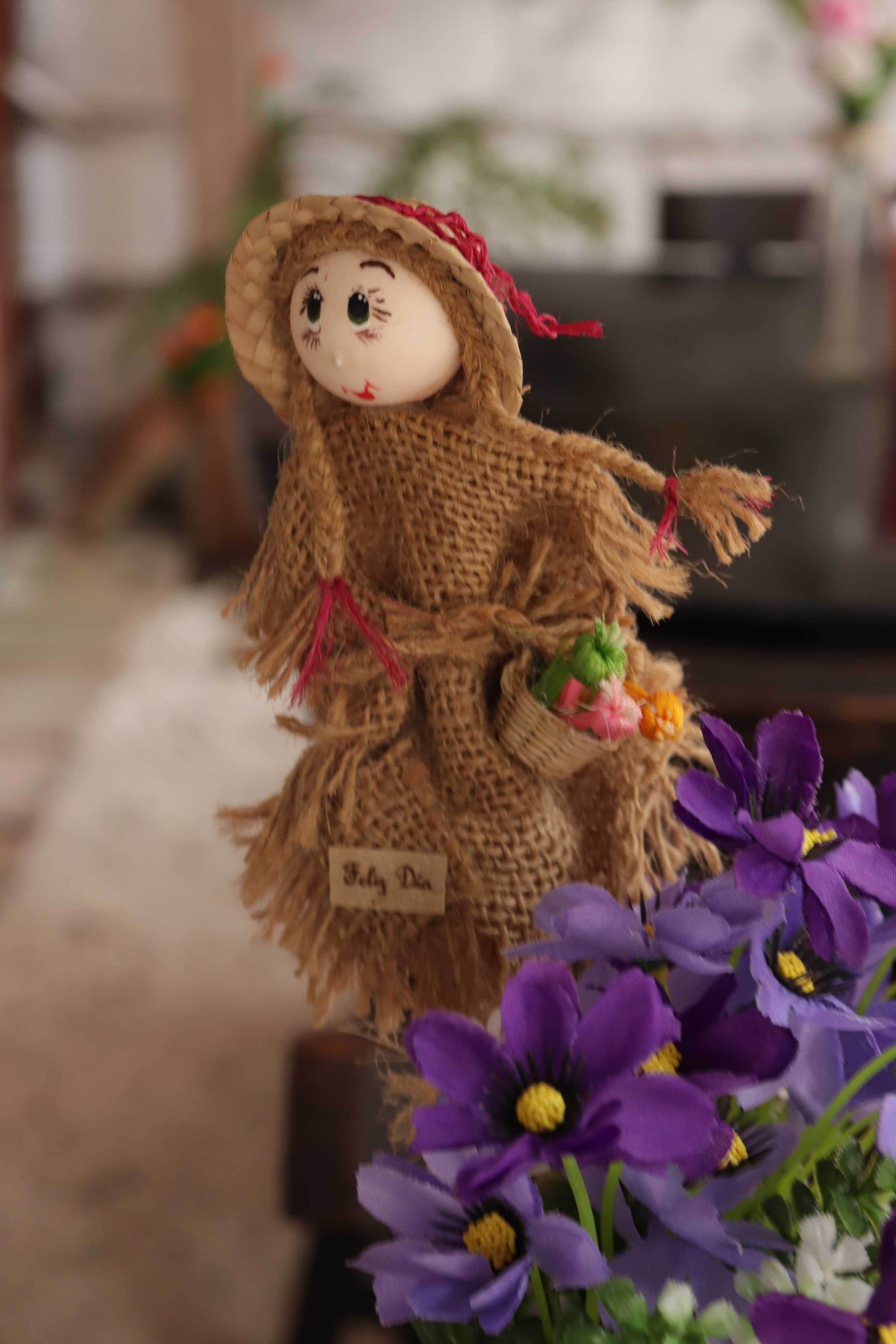 Muñeca en fibra de fique