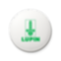 White pill with LUPIN logo in green letters and a floral design.