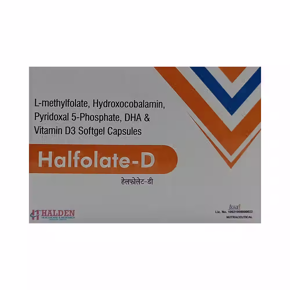 Halfolate-D Softgel Capsules