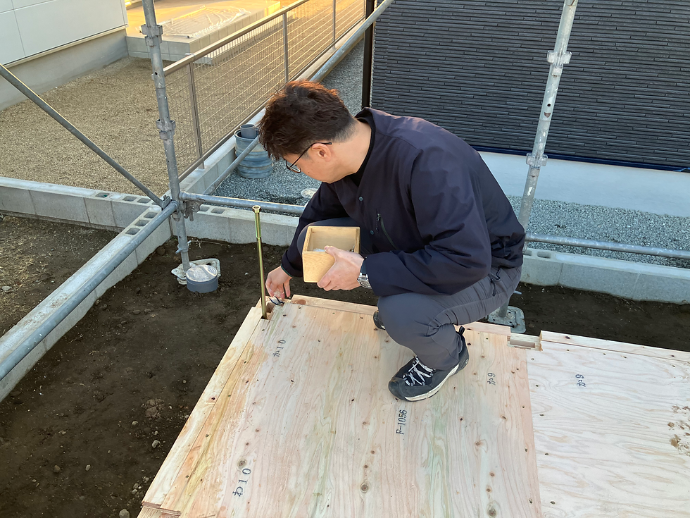 熊本市南区八分字町モデルハウス3上棟