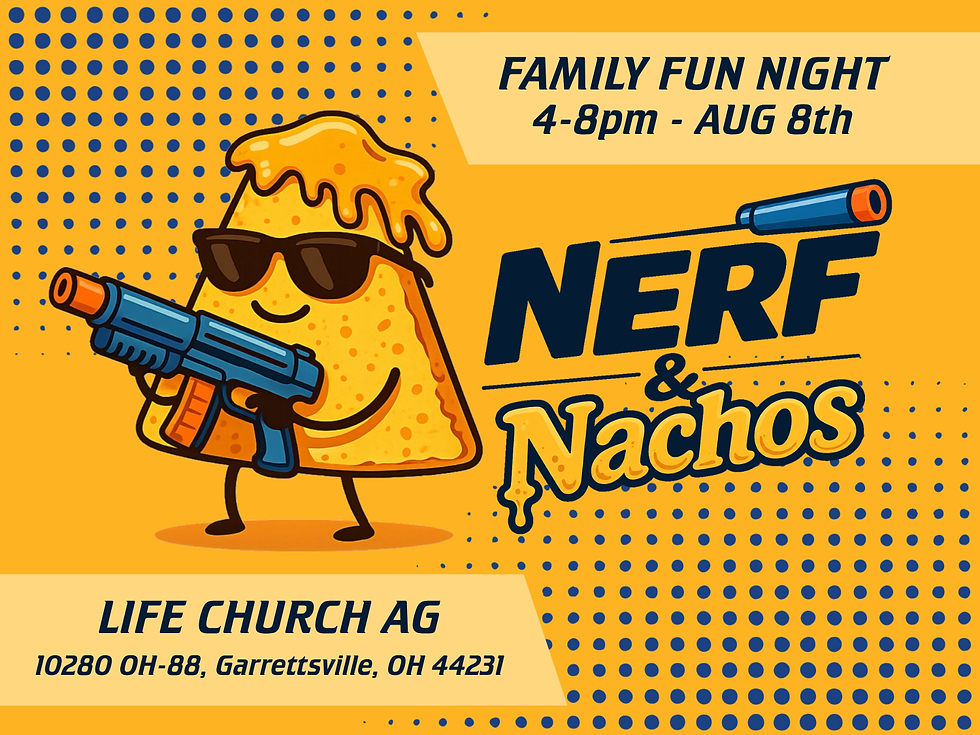 Nerf & Nachos Family Fun Night