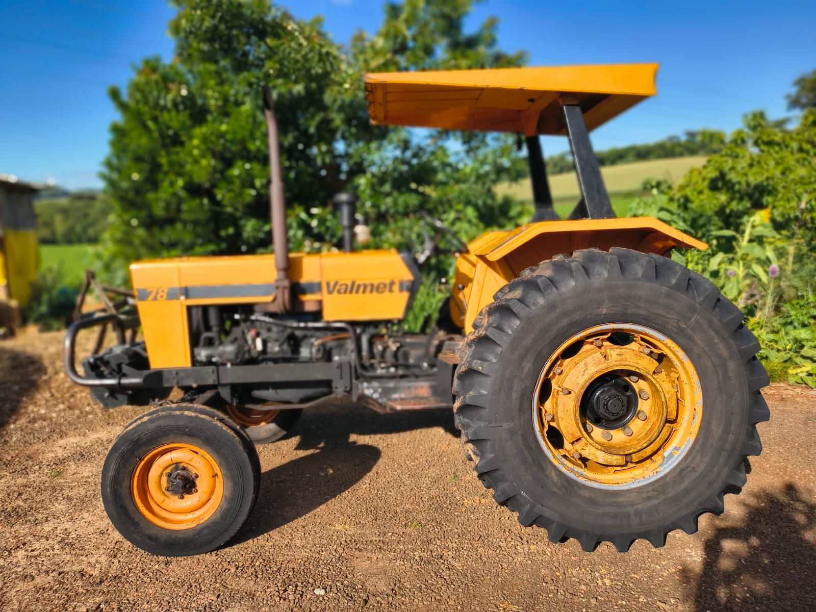 Trator Valmet 78 Ano 1986 - Direlção Hidraulica