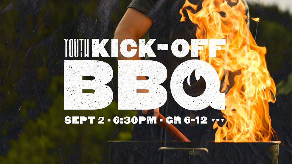 Youth Fall Kick-off BBQ