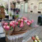 Miniatura: Mazzo di fiori, tulipani