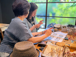 【7月15日（水）「手しごとの時間〜和紙糸編みの会〜」国立アトリエterra　】ご案内