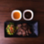 Rib eye dice steak (サイコロステーキ)