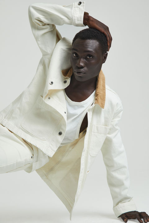 Yoeil William 6'2 Sudanese-American Fashion Model . with one of the most stunning features.