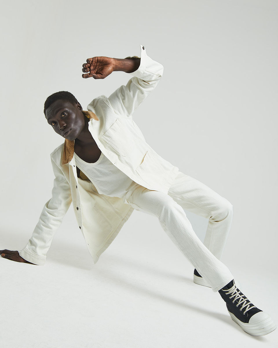 Yoeil William 6'2 Sudanese-American Fashion Model . with one of the most stunning features.
