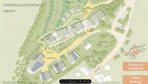 Lageplan der Modellsiedlung MOMO